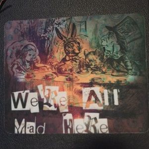 Alice in wonderland mousepad